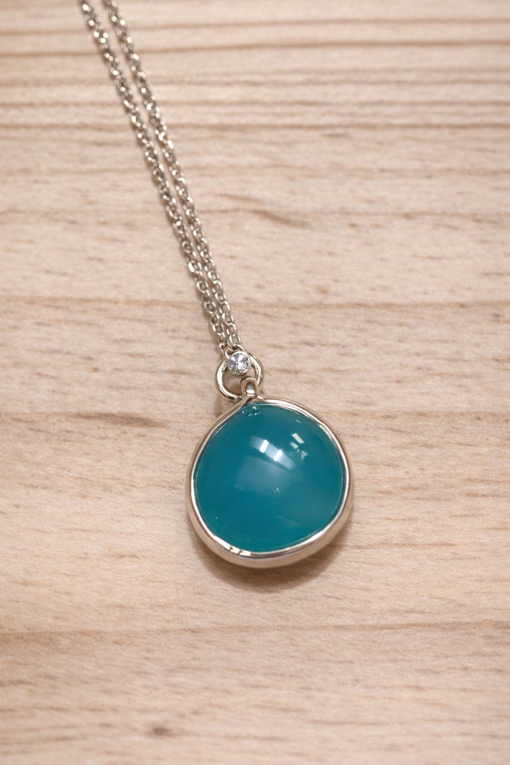 Pendentif Aqua Calcédoine