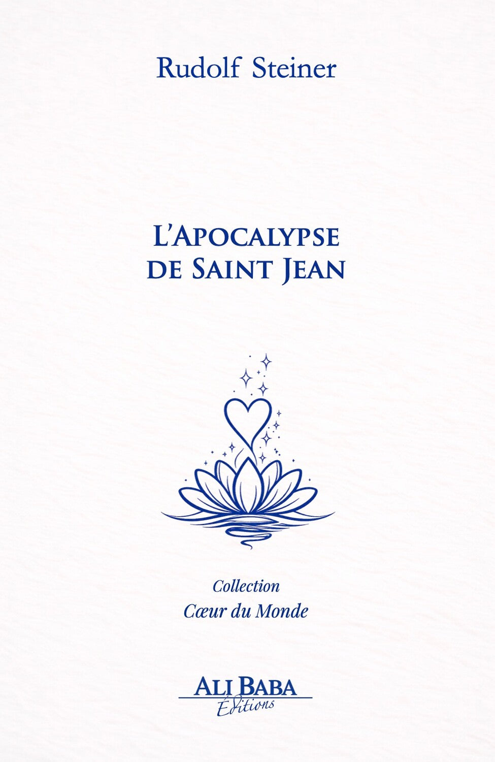 Couverture du livre L’Apocalypse de Saint Jean de Rudolf Steiner, Ali Baba Éditions