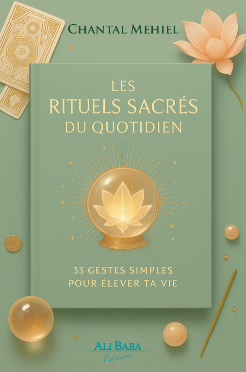 Couverture des Rituels Sacrés du Quotidien de Chantal Mehiel, Ali Baba Éditions