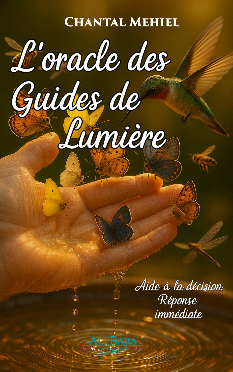 Couverture du livre-oracle L’Oracle des Guides de Lumière de Chantal Mehiel, Ali Baba Éditions