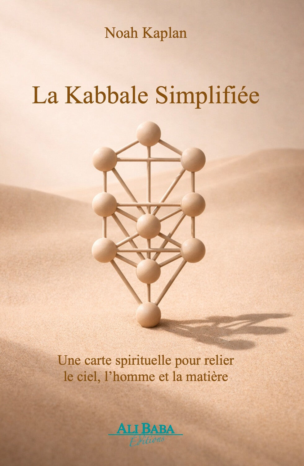 Couverture de La Kabbale simplifiée de Noah Kaplan, Ali Baba Éditions