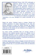 Quatrième de couverture du livre Alchimie de Rudolf Steiner