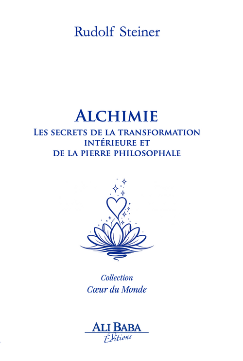 Couverture du livre Alchimie de Rudolf Steiner