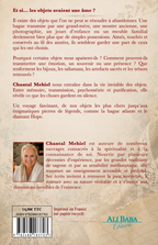 Quatrième de couverture de L’Âme des objets de Chantal Mehiel