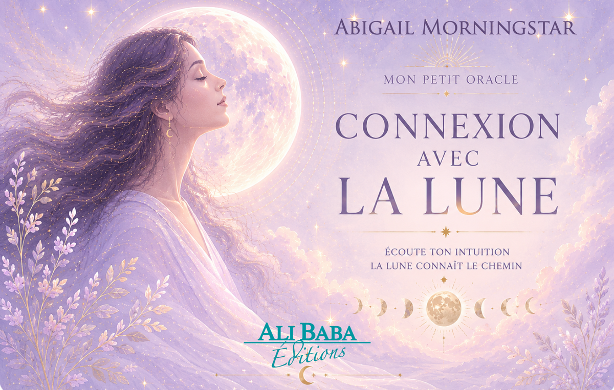 Mon Petit Oracle Connexion avec la Lune d’Abigail Morningstar - couverture