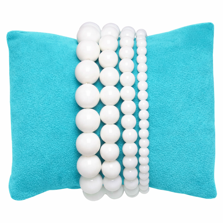 Bracelet Jade Blanc