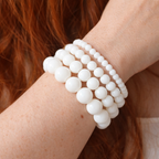 Bracelet Jade Blanc