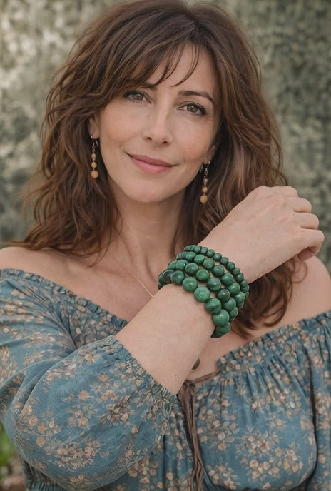 bracelet Malachite
