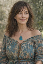 Pendentif Azurite Malachite